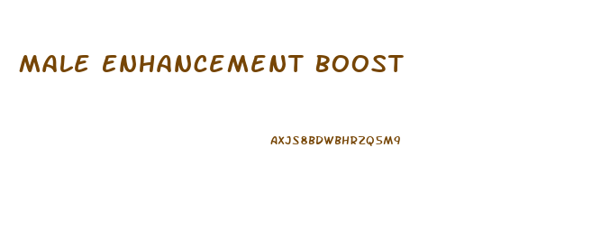 Male Enhancement Boost