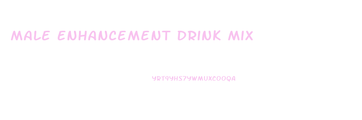 Male Enhancement Drink Mix