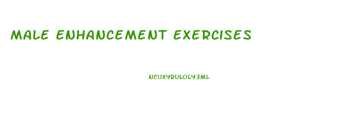 Male Enhancement Exercises