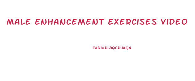 Male Enhancement Exercises Video