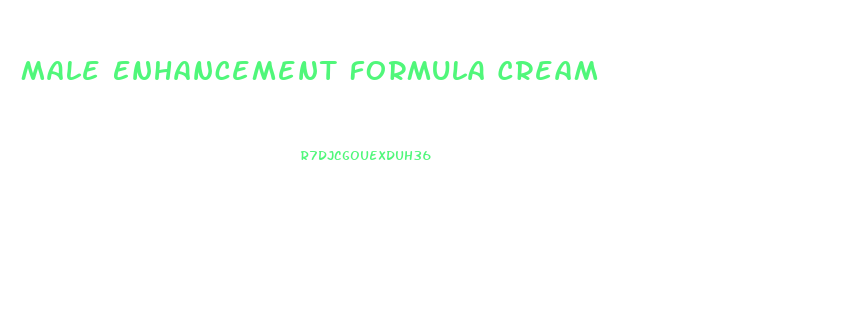 Male Enhancement Formula Cream