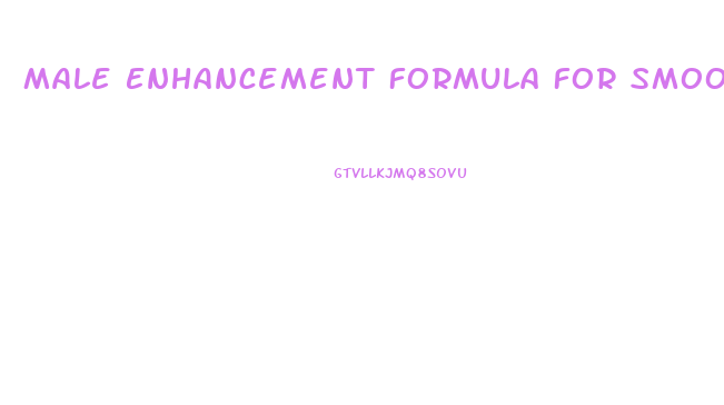 Male Enhancement Formula For Smoothies