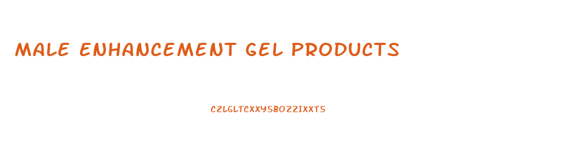 Male Enhancement Gel Products