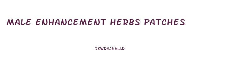 Male Enhancement Herbs Patches