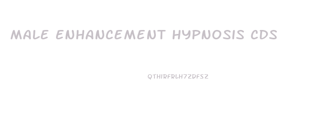 Male Enhancement Hypnosis Cds