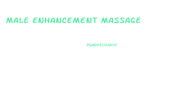 Male Enhancement Massage