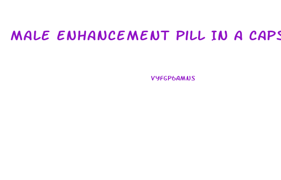 Male Enhancement Pill In A Capsule Single Silver