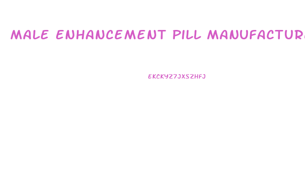 Male Enhancement Pill Manufacturer Rhino Pill