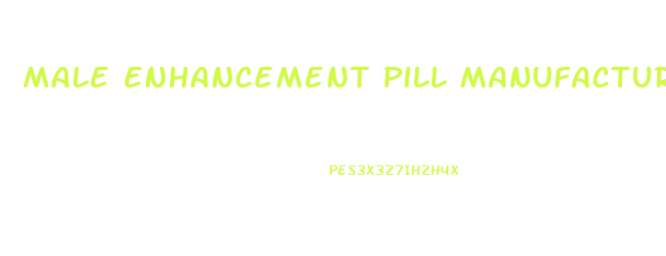 Male Enhancement Pill Manufacturers In Usa