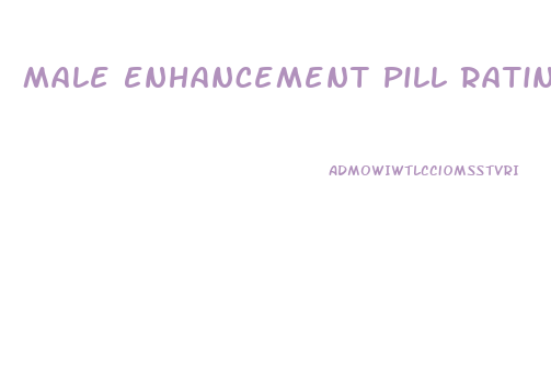 Male Enhancement Pill Ratings