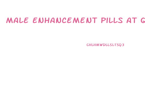Male Enhancement Pills At Gnc Price