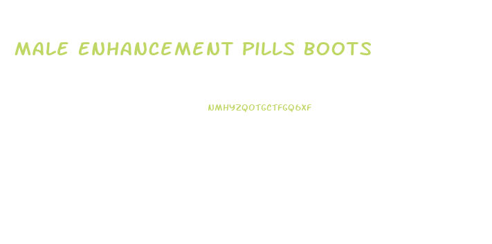 Male Enhancement Pills Boots