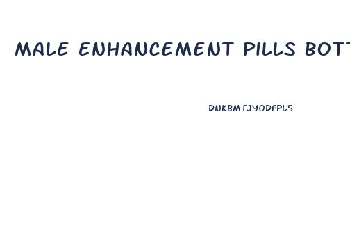Male Enhancement Pills Bottles