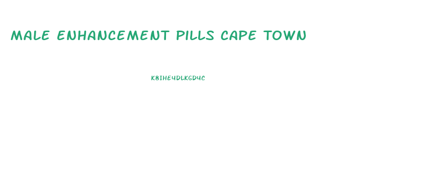 Male Enhancement Pills Cape Town