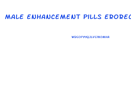 Male Enhancement Pills Erorectin Ebay