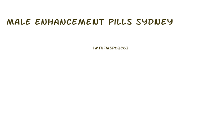 Male Enhancement Pills Sydney