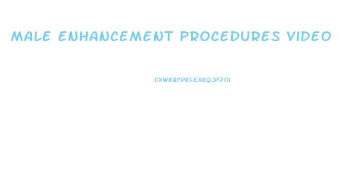 Male Enhancement Procedures Video