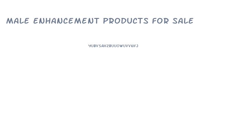 Male Enhancement Products For Sale