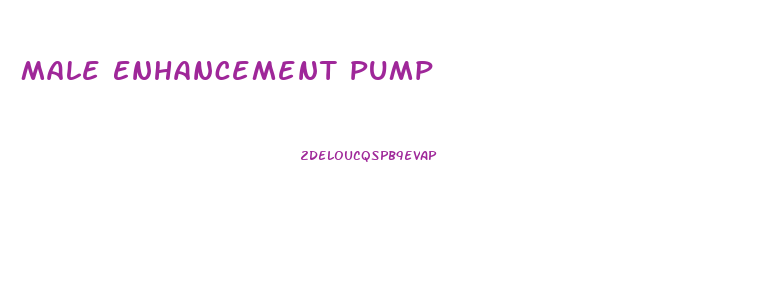 Male Enhancement Pump
