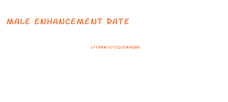Male Enhancement Rate