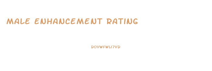 Male Enhancement Rating