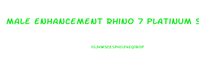 Male Enhancement Rhino 7 Platinum 5000