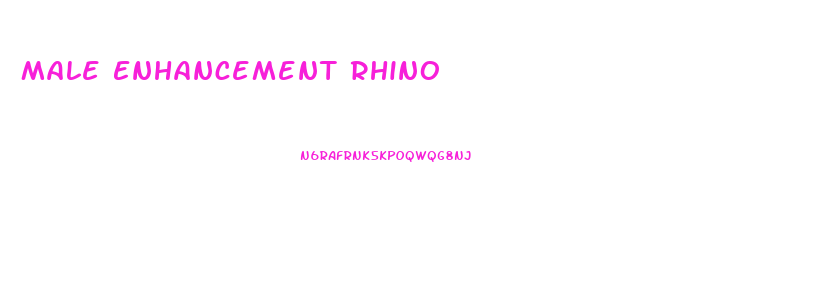 Male Enhancement Rhino
