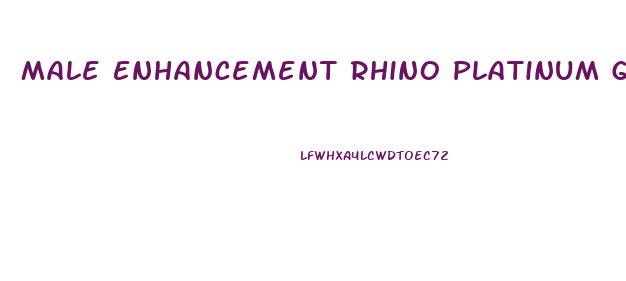 Male Enhancement Rhino Platinum Gummies