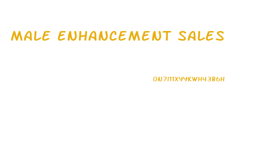 Male Enhancement Sales