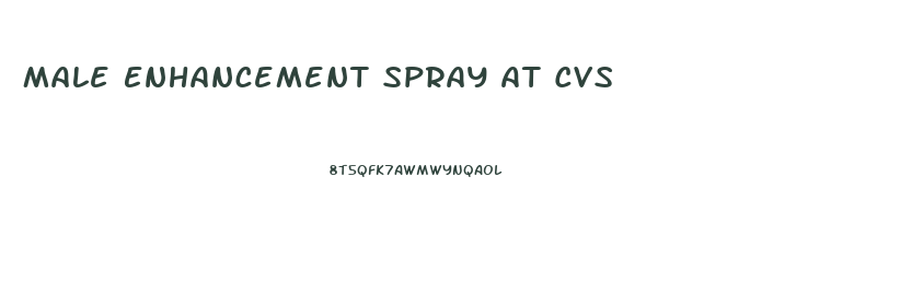 Male Enhancement Spray At Cvs
