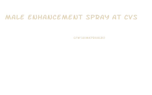 Male Enhancement Spray At Cvs