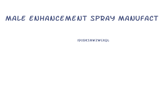 Male Enhancement Spray Manufacturers