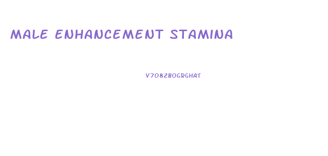 Male Enhancement Stamina