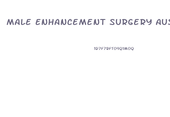 Male Enhancement Surgery Australia