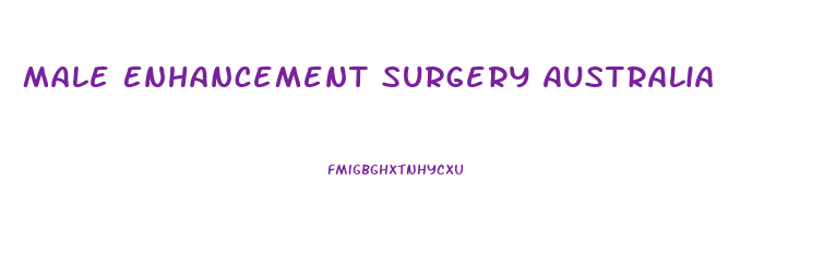 Male Enhancement Surgery Australia