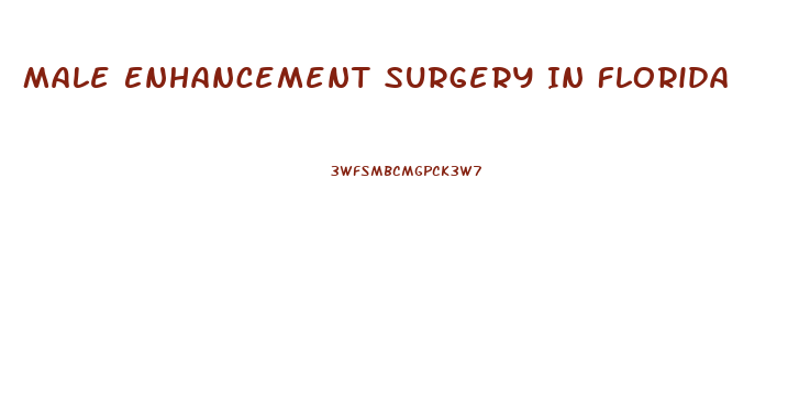 Male Enhancement Surgery In Florida