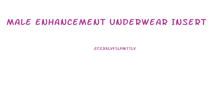 Male Enhancement Underwear Insert