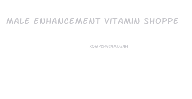 Male Enhancement Vitamin Shoppe