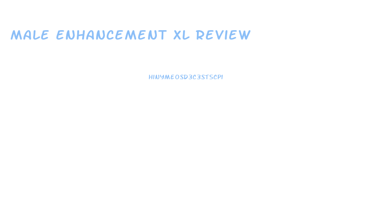 Male Enhancement Xl Review