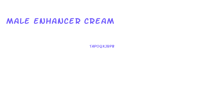 Male Enhancer Cream