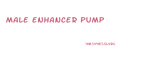 Male Enhancer Pump