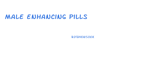 Male Enhancing Pills