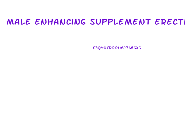 Male Enhancing Supplement Erection Pills