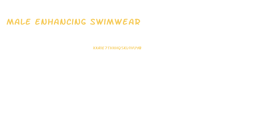 Male Enhancing Swimwear