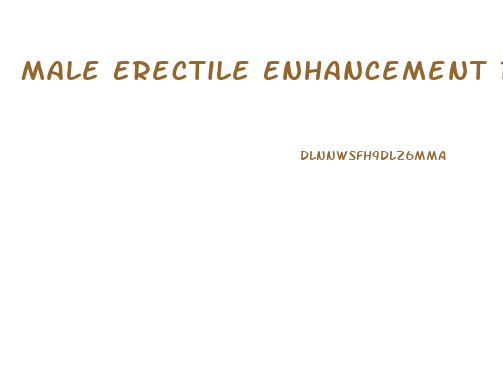Male Erectile Enhancement Reviews