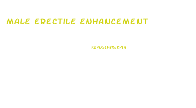 Male Erectile Enhancement