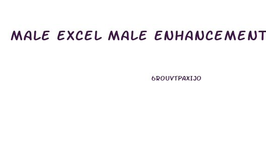 Male Excel Male Enhancement