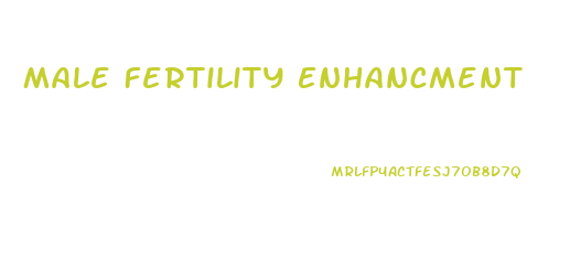 Male Fertility Enhancment