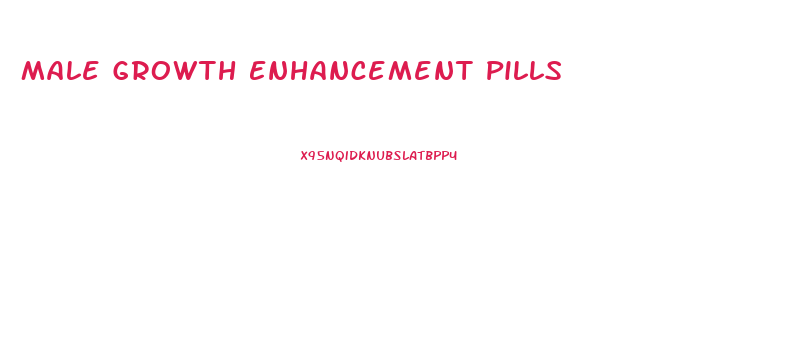 Male Growth Enhancement Pills