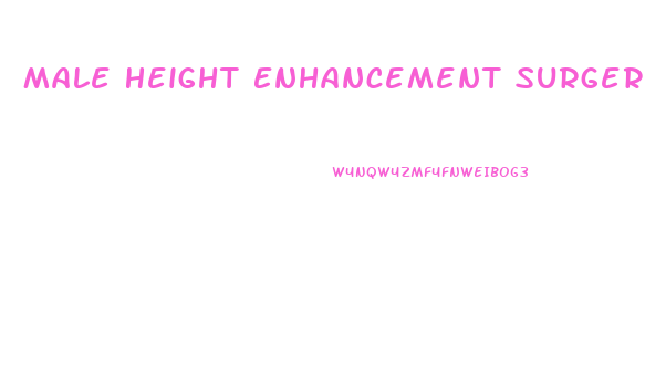 Male Height Enhancement Surgery